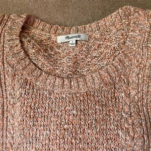 Madewell Marled Plaza Pullover Sweater